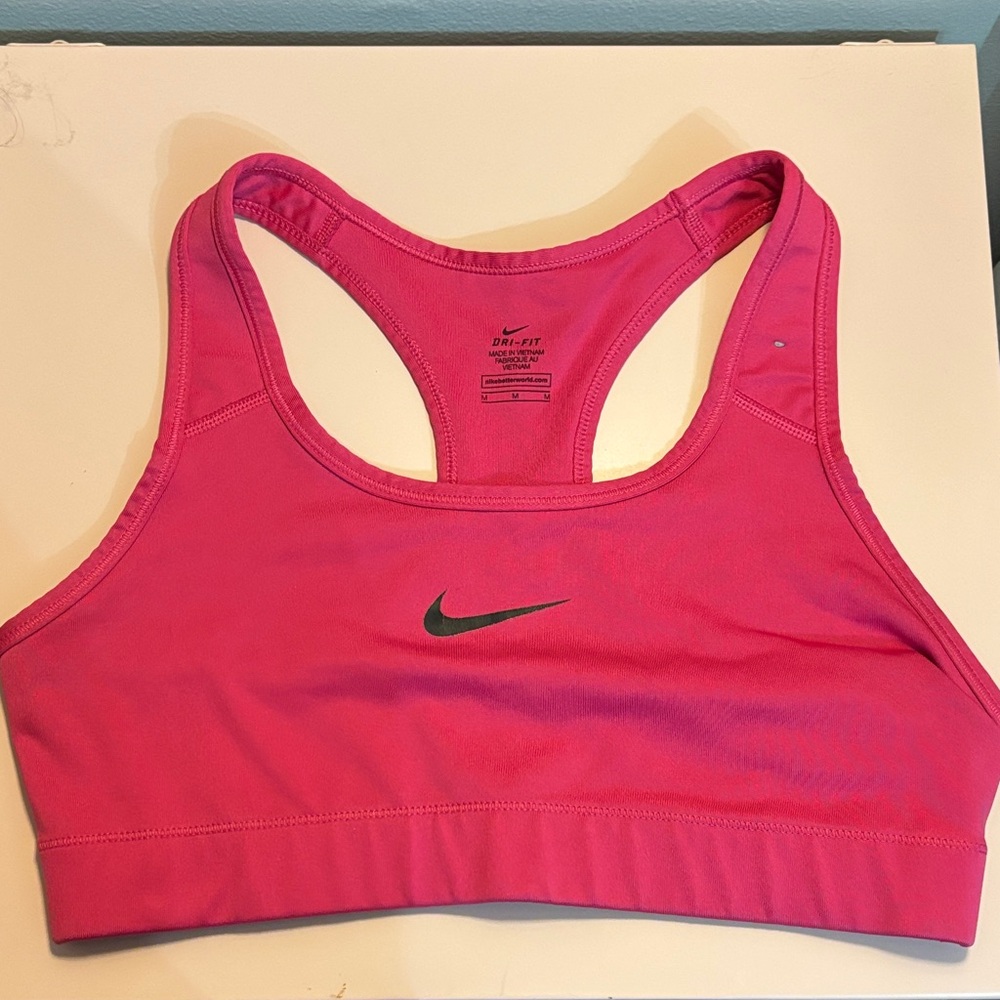 Nike Women's Vibrant Pink Sports Bra